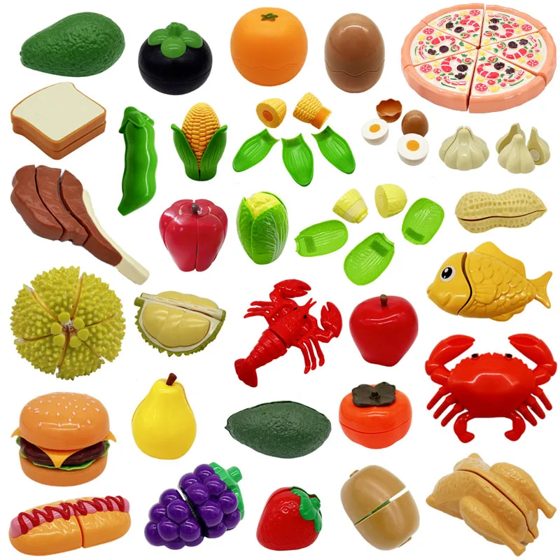 Baby Food Vegetables - بيت مونتيسوري لعب قطع الفواكه خضروات