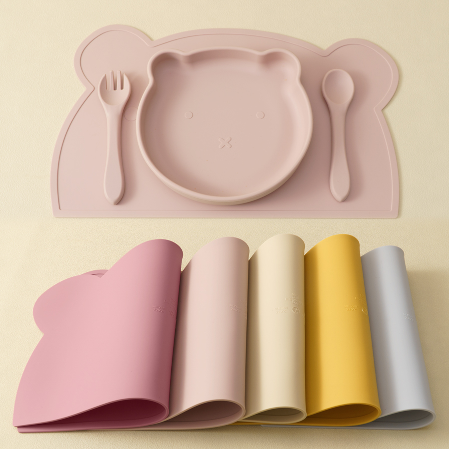 أدوات مائدة من السيليكون للأطف - مراجعة Baby Food Menu وسعره
