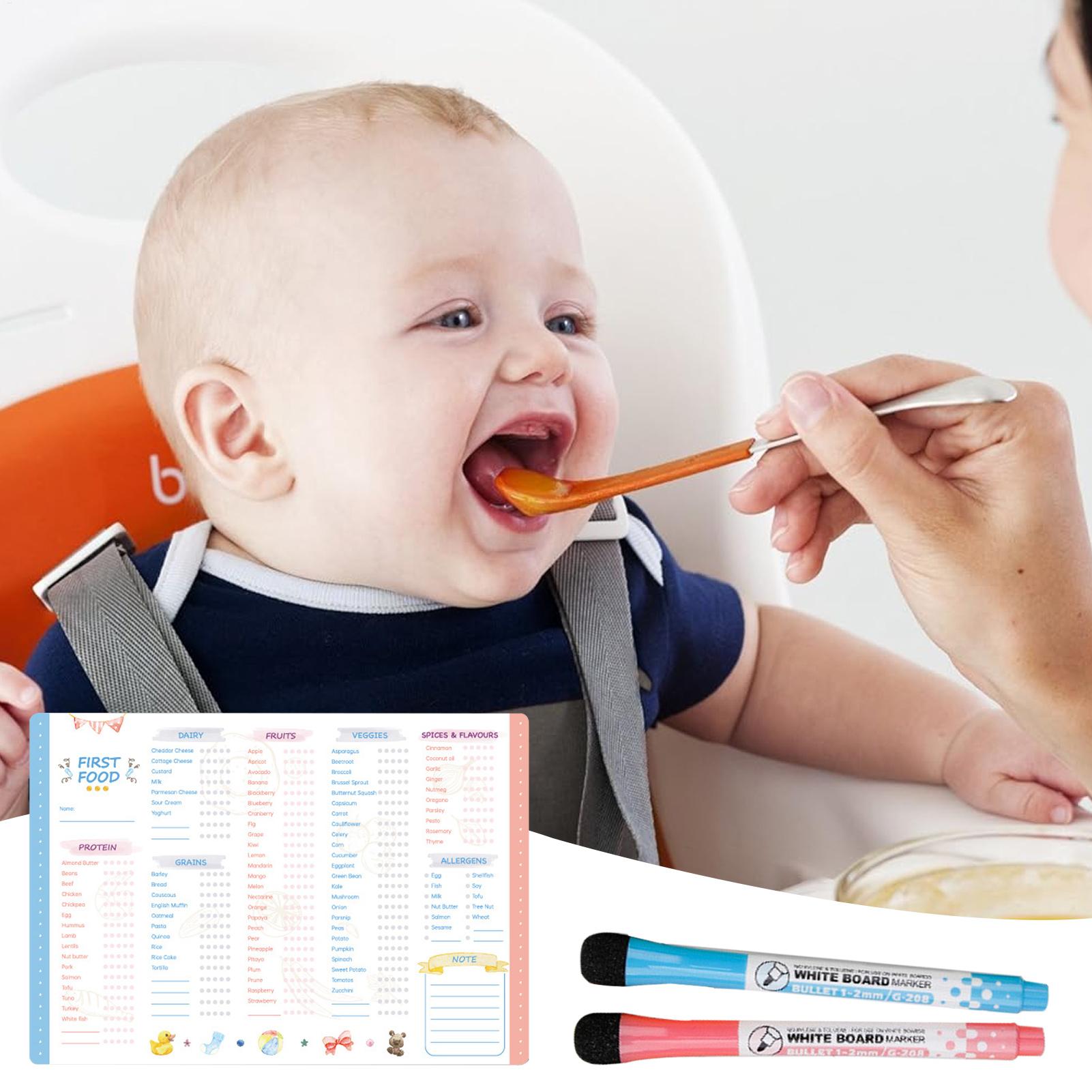 قائمة مغناطيسية لطعام الأطفال  - مراجعة Baby Food Menu وسعره