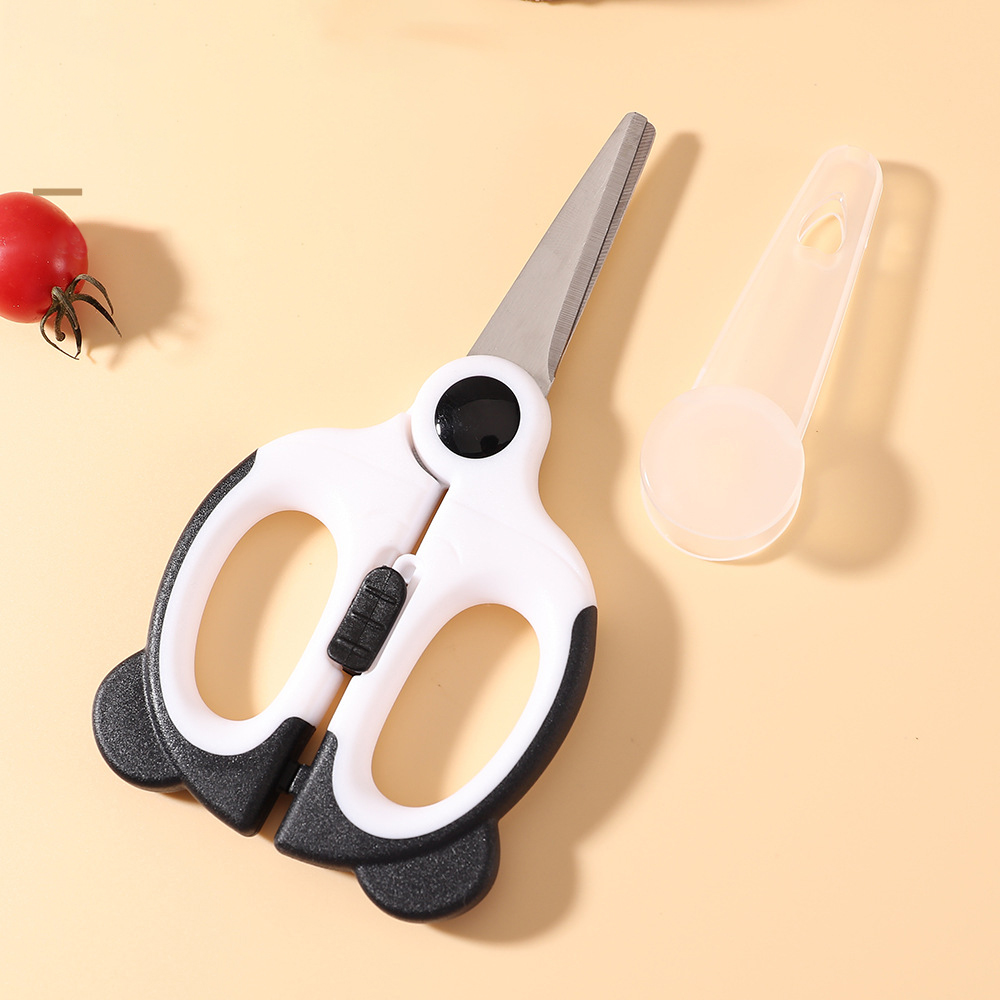 مقص آمن للأطفال والطلاب، مقص ط - مراجعة Baby Food Scissors وسعره